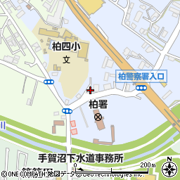 福鮨 柏警察署前店周辺の地図