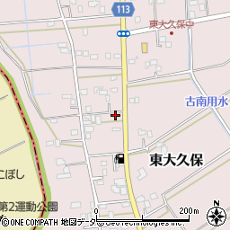 埼玉県富士見市東大久保350周辺の地図