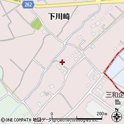 埼玉県飯能市下川崎145-2周辺の地図