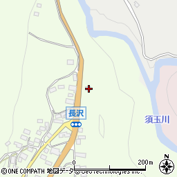 山梨県北杜市高根町長澤431周辺の地図