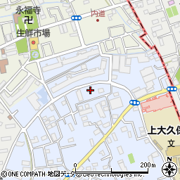 埼玉県さいたま市桜区上大久保366周辺の地図