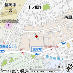 〒356-0028 埼玉県ふじみ野市西原の地図