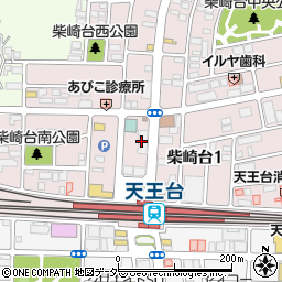 カーサ天王台周辺の地図