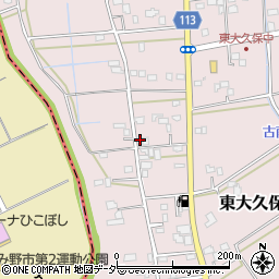 埼玉県富士見市東大久保363周辺の地図