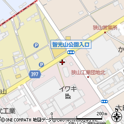 ミライフ株式会社　狭山店周辺の地図