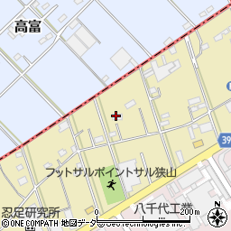 埼玉県狭山市下広瀬770周辺の地図