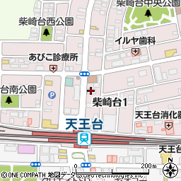京葉銀行天王台支店 ＡＴＭ周辺の地図