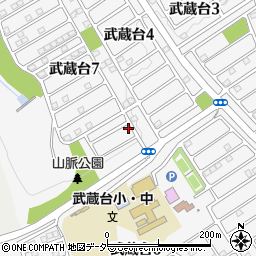 埼玉県日高市武蔵台7丁目18-14周辺の地図