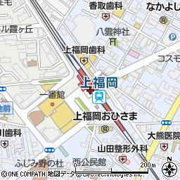 サンマルクカフェ 東武上福岡店周辺の地図