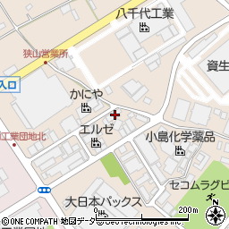 埼玉県狭山市柏原340周辺の地図