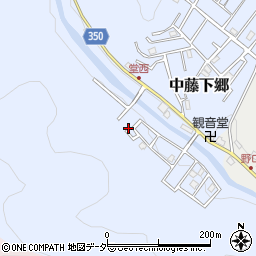 埼玉県飯能市中藤下郷698-10周辺の地図