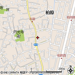 埼玉県狭山市柏原1078周辺の地図