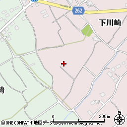 埼玉県飯能市下川崎265周辺の地図