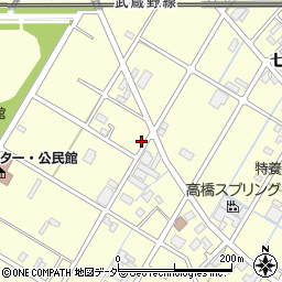 埼玉県越谷市七左町4丁目187周辺の地図