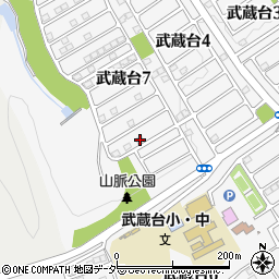 埼玉県日高市武蔵台7丁目15-6周辺の地図