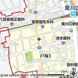 東京ガスグループ　エネフィット東川口ホームショップ周辺の地図
