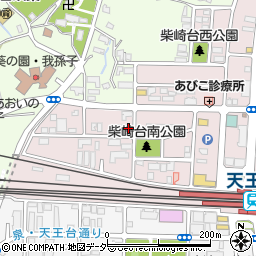 アンソレイエ天王台２周辺の地図