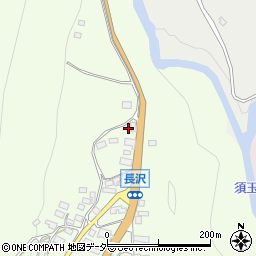 山梨県北杜市高根町長澤437周辺の地図