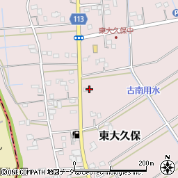 埼玉県富士見市東大久保2205周辺の地図
