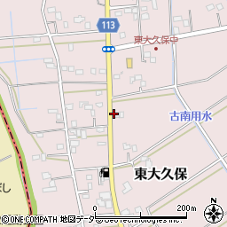埼玉県富士見市東大久保2207周辺の地図