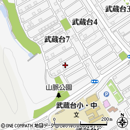 埼玉県日高市武蔵台7丁目15周辺の地図