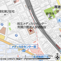 ジェイコー埼玉老健周辺の地図