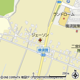 ジェーソン利根店周辺の地図