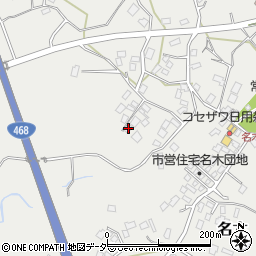 千葉県成田市名木1100周辺の地図