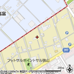 埼玉県狭山市下広瀬772周辺の地図