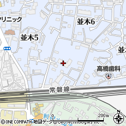 ライブスクエアウェルズ我孫子周辺の地図