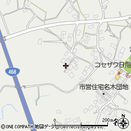 千葉県成田市名木1115周辺の地図