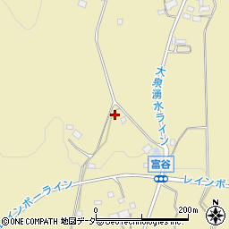 山梨県北杜市大泉町谷戸4377周辺の地図