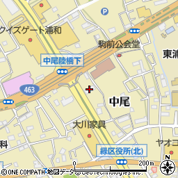横浜ディスプレイミュージアム・埼玉支店周辺の地図