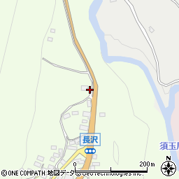 山梨県北杜市高根町長澤1683周辺の地図