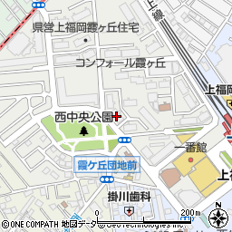 鍵屋の緊急隊・ふじみ野店周辺の地図