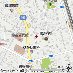 埼玉県さいたま市中央区鈴谷7丁目3-21周辺の地図