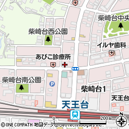 大衆串焼酒場 我家 天王台店周辺の地図