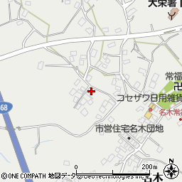 千葉県成田市名木1102周辺の地図