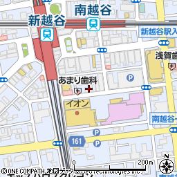 株式会社タウンハウジング　新越谷店周辺の地図