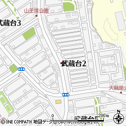 埼玉県日高市武蔵台2丁目12-4周辺の地図