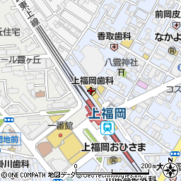 東武ストア上福岡店周辺の地図