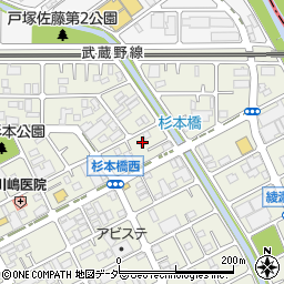 キャメル戸塚東周辺の地図