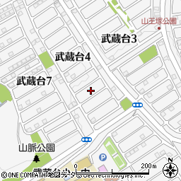 埼玉県日高市武蔵台4丁目11周辺の地図