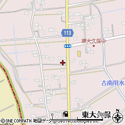 埼玉県富士見市東大久保499周辺の地図