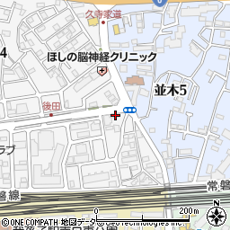 菅井倉庫周辺の地図