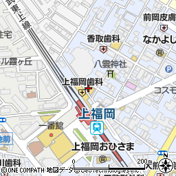 すき家上福岡駅前店周辺の地図