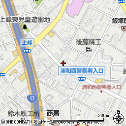 上峰デイサービスセンター周辺の地図