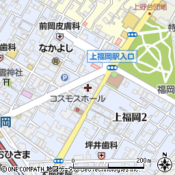センチュリー上福岡周辺の地図