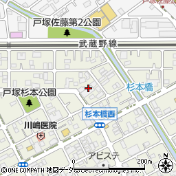 東急クリエール川口戸塚周辺の地図