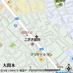 温野菜東浦和店周辺の地図